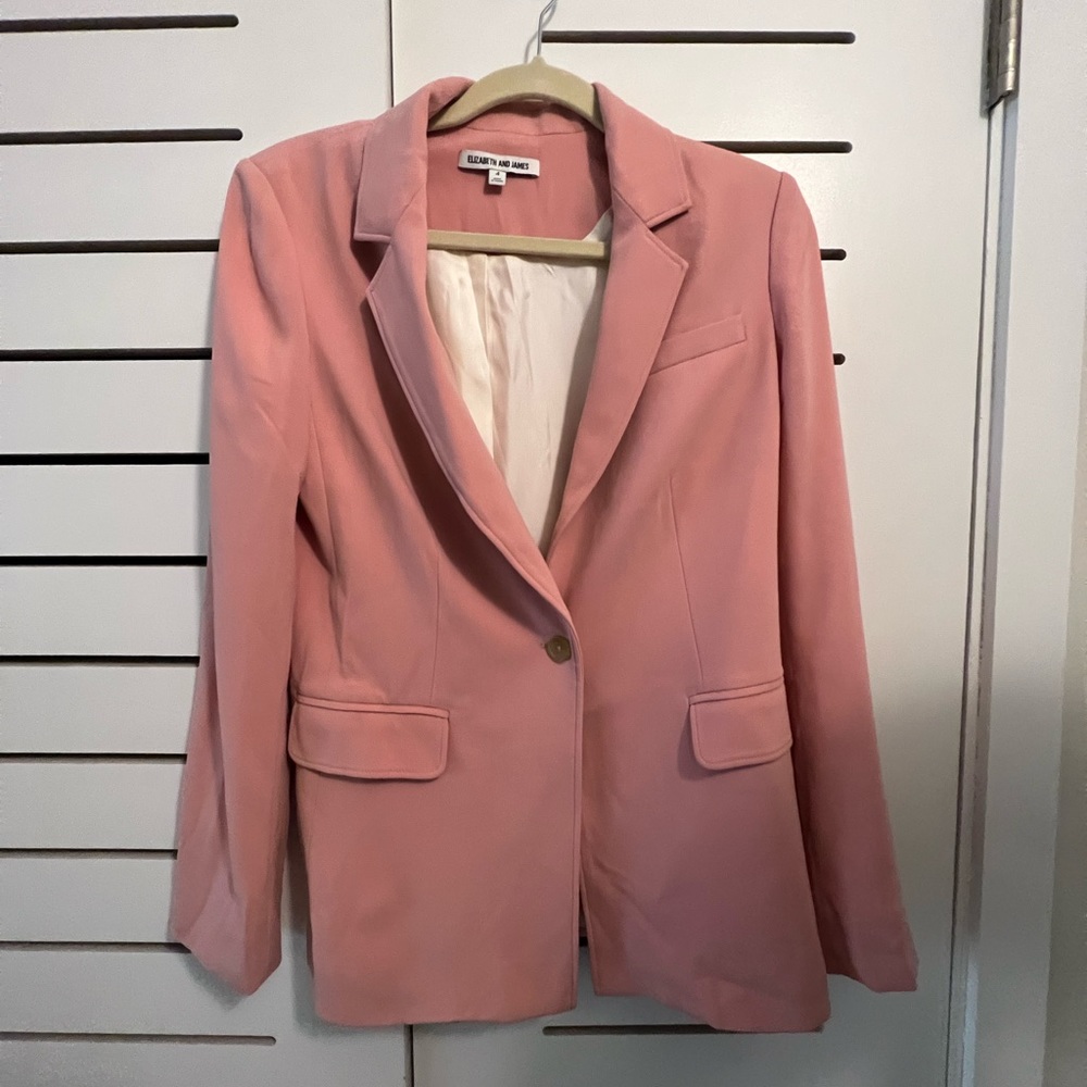 Elizabeth and James Pink Blazer